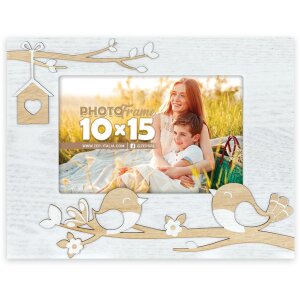 ZEP Dřevěný fotorámeček Noemi 10x15 cm pružinový fotorámeček