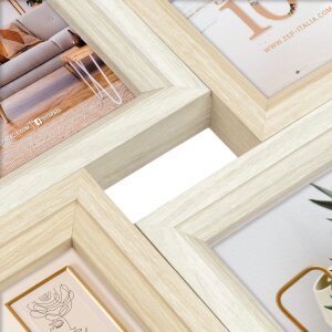 ZEP Dřevěný rám do galerie Zara přírodní 4 až 8 fotografií 10x15 cm