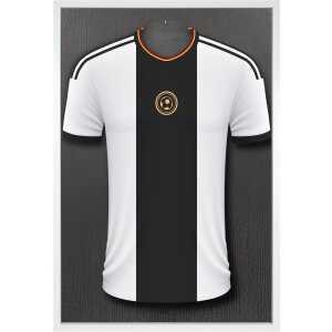 Dřevěný rám Walther Stockholm 3D jersey rám bílý 60x90 cm akrylové sklo