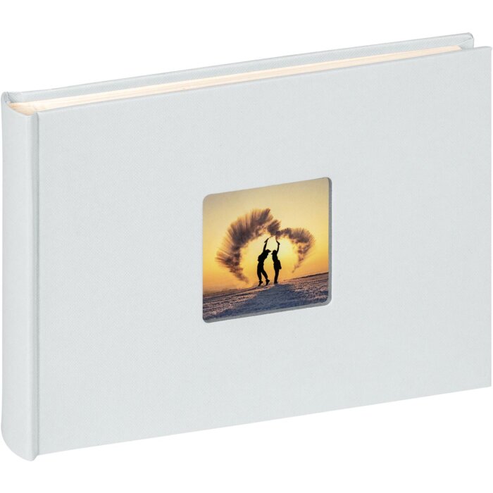 Walther Klein fotoalbum FUN světle modré 22x16 cm 40 bílých stran