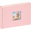 Malé fotoalbum Walther FUN pink 22x16 cm 40 bílých stran