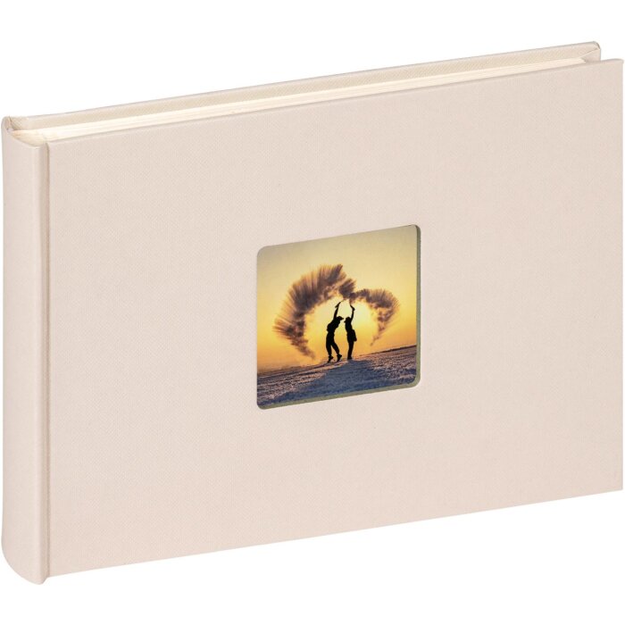 Walther fotoalbum FUN chamois 22x16 cm strukturovaný 40 stran fotokarton