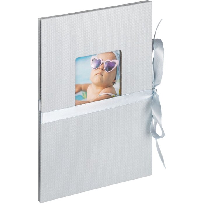 Walther Leporello Zábavné světle modré fotoalbum na 12 fotografií 10x15 cm