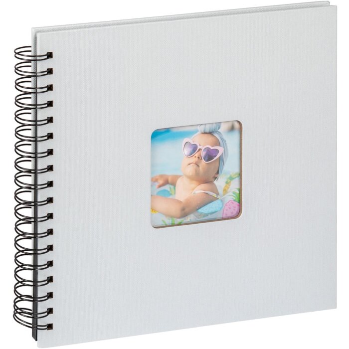 Spirálové album Walther Fun light blue 26x25 cm 40 černých stran
