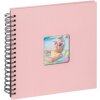 Spirálové album Walther Fun pink 26x25 cm 40 černých stran