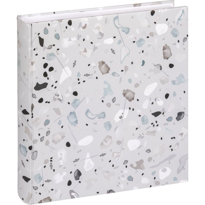 Walther Fotoalbum Terrazzo Stone Grey 30x30 cm 60 bílých stran