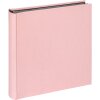 Walther fotoalbum Fun pink 30x30 cm 100 černých stran sklovina CD archiv