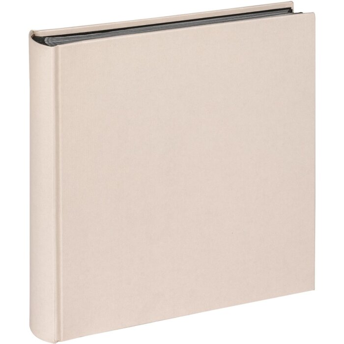 Walther fotoalbum Fun Chamois 30x30 cm 100 černých stran sklolaminátová ochrana