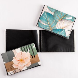 Walther slip-in album Minialbum Variety 20 fotografií 10x15 cm měkká vazba černá