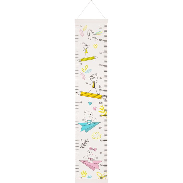 Walther měřící tyč Growing Explorer bílá délka 131 cm