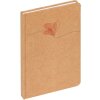 Zápisník Walther Heart hnědý 21x15 cm 80 listů tečkovaný