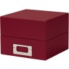 HNFD fotobox Sawala 10x15 cm červený na 700 fotografií s přepážkou