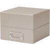 HNFD Fotobox Sawala 10x15 cm Taupe Metallic s držákem na štítky