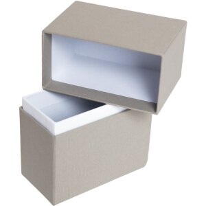 HNFD fotobox Parda taupe 11x5,5x16 cm pro 200-300 fotografií 10x15 cm