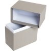 HNFD fotobox Parda taupe 11x5,5x16 cm pro 200-300 fotografií 10x15 cm