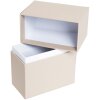 HNFD Fotobox Parda 300 fotografií 10x15 cm Taupe Metallic 11x5,5x16 cm
