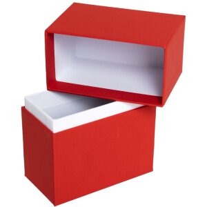 HNFD fotobox Parda 300 fotografií 10x15 cm rajče 11x5,5x16 cm papírový obal