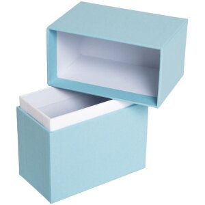 HNFD fotobox Parda 300 fotografií 10x15 cm aqua stojící s papírovým límcovým obalem