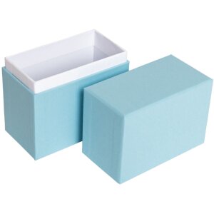 HNFD fotobox Parda 300 fotografií 10x15 cm aqua stojící s papírovým límcovým obalem