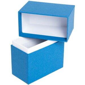HNFD fotobox Parda ocelově modrý na 300 fotografií 10x15 cm 11x5,5x16 cm