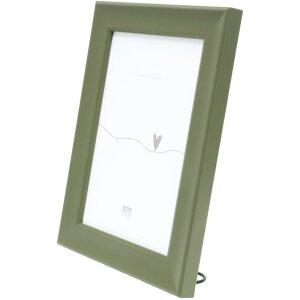 Dřevěný rám Deknudt S45Y khaki 10x15 cm