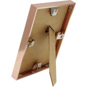 Deknudt hliníkový obrazový rám S027 rose gold 15x20 cm