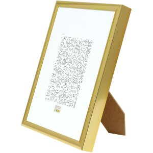 Deknudt hliníkový obrazový rám S027 zlatý 20x30 cm