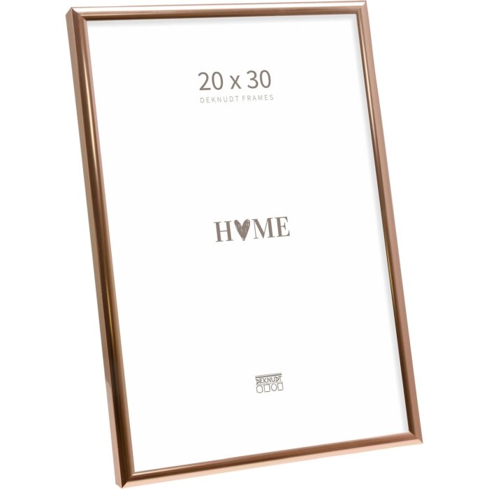 Deknudt hliníkový obrazový rám S027 rose gold 20x30 cm