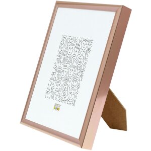 Deknudt hliníkový obrazový rám S027 rose gold 20x30 cm