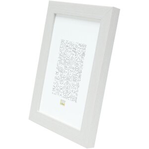 Plastový rámeček Deknudt S41VF1 bílý 21x29,7 cm DIN A4 rámeček na certifikát