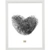 Plastový rámeček Deknudt S41VF1 bílý 21x29,7 cm DIN A4 rámeček na certifikát