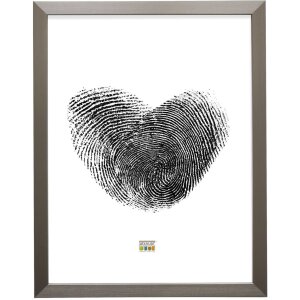 Plastový rámeček Deknudt S41VD1 stříbrný 29,7x42 cm Rámeček na certifikáty DIN A3