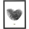 Plastový rám Deknudt S41VK2 černý se stříbrným okrajem 29,7x42 cm DIN A3