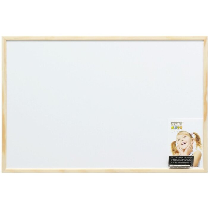 Deknudt dřevěná magnetická tabule S41JH1 přírodní 40x60 cm