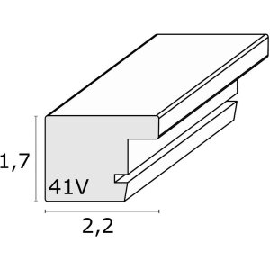 Deknudt dvojitý rám S41V plastový rám 10x15 cm až 15x20 cm