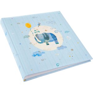 Goldbuch baby album Blue Elephant 30x31 cm 60 bílých stran