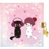 Goldbuch diář Hudba pro kočky 16,5x16,5 cm 96 stran