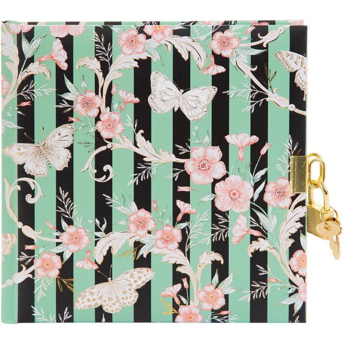 Goldbuch diář Hybrid Stripes 16,5x16,5 cm 96 bílých stran