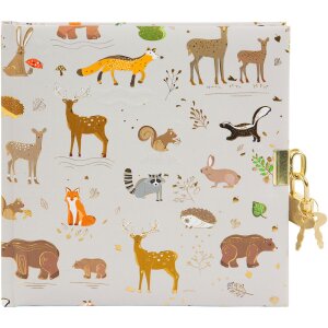 Goldbuch diář Woodland charm hnědý...