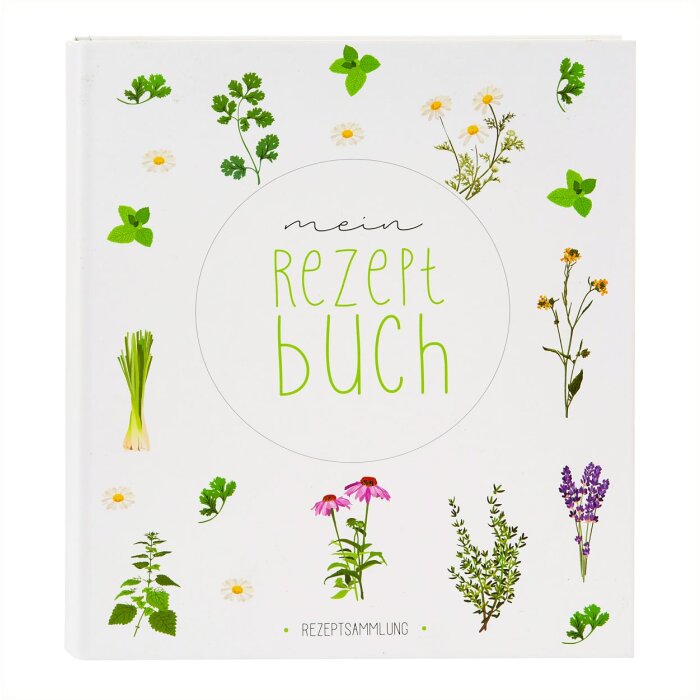 Goldbuch složka s recepty divoké květiny 21x24 cm 25 listů