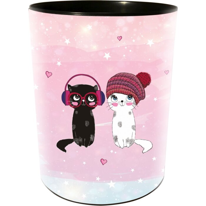Goldbuch odpadkový koš Music for Cats 25 cm