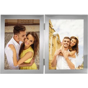 Kovový portrétní rám Hama LAVAL pro 2 nebo 3 fotografie 10x15 cm a 13x18 cm