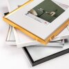 Plastový rám Walther Desire 40x60 cm zadní panel z černého uměleckého skla MDF