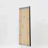 Efektní dřevěný obrazový rám profil 26 modrý 14,8x21 cm muzejní sklo