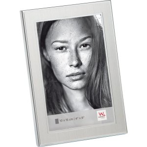 Kovový fotorámeček Walther JAZZ 10x15 cm stříbrný