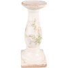 Clayre & Eef 6CE1539L Svícen Ø 13x30 cm růžový - béžový