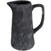 Clayre & Eef 6CE1582L Dekorace Džbán 20x13x25 cm Šedá keramika