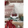 Clayre & Eef 6GL4222 Sklenice na vánoční stromek Ø19x29cm sklo venkovský styl