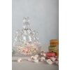 Clayre & Eef 6GL4239 Dóza s víčkem 12x9x17 cm Transparant Bonbonniere