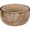 Clayre & Eef 6H2131 Mísa Ø 28x13 cm Hnědá kulatá servírovací mísa